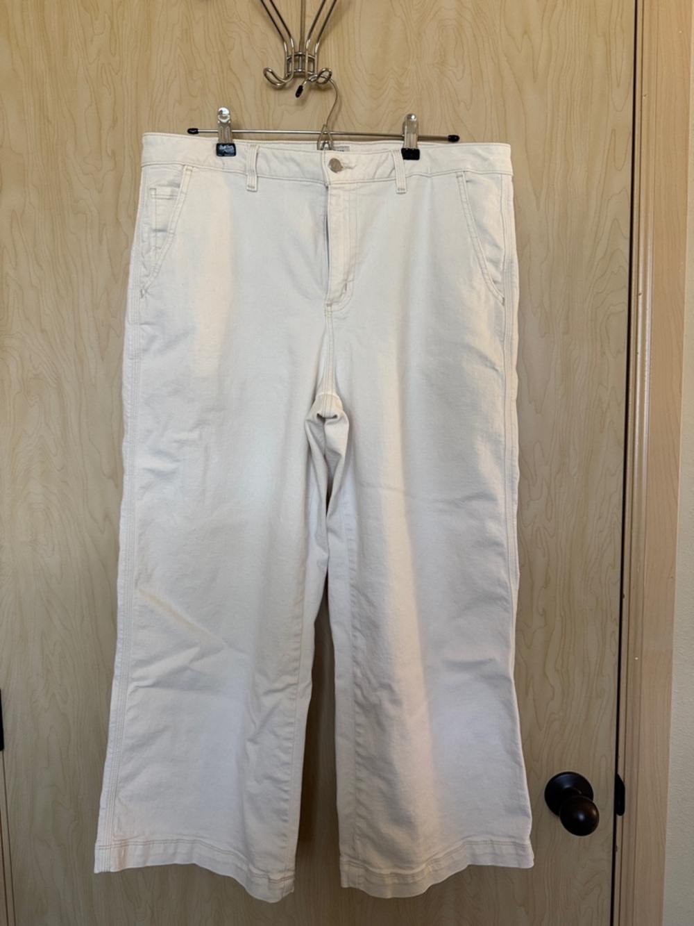 L.L. Bean Women's 207 Vintage Jeans, High-Rise Wide-Leg Colors—EUC